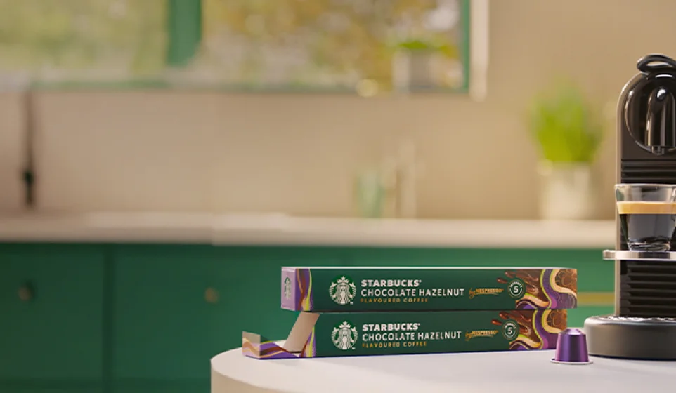 Dégustez notre nouveau café Starbucks<sup>®</sup> Chocolate Hazelnut