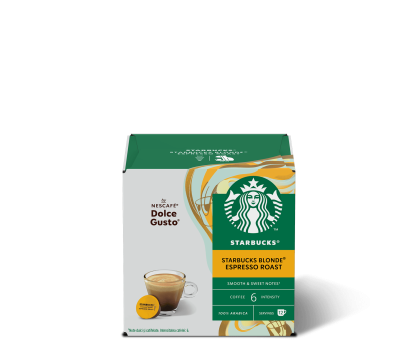 Starbucks Blonde® Espresso Roast by NESCAFÉ® Dolce Gusto®
