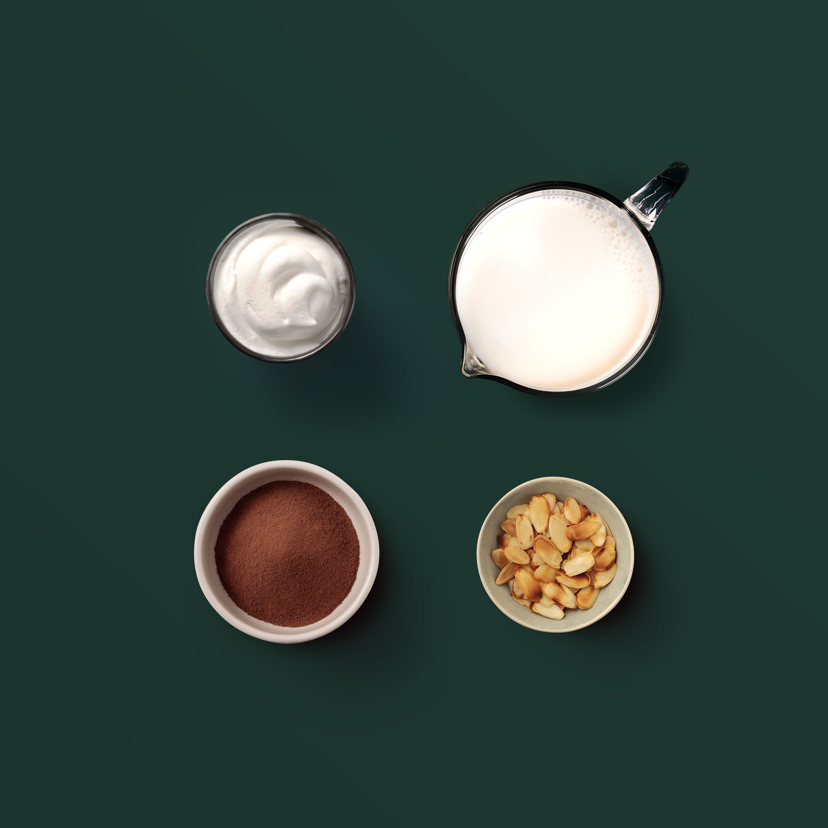 Almond Hot Chocolate Ingredients