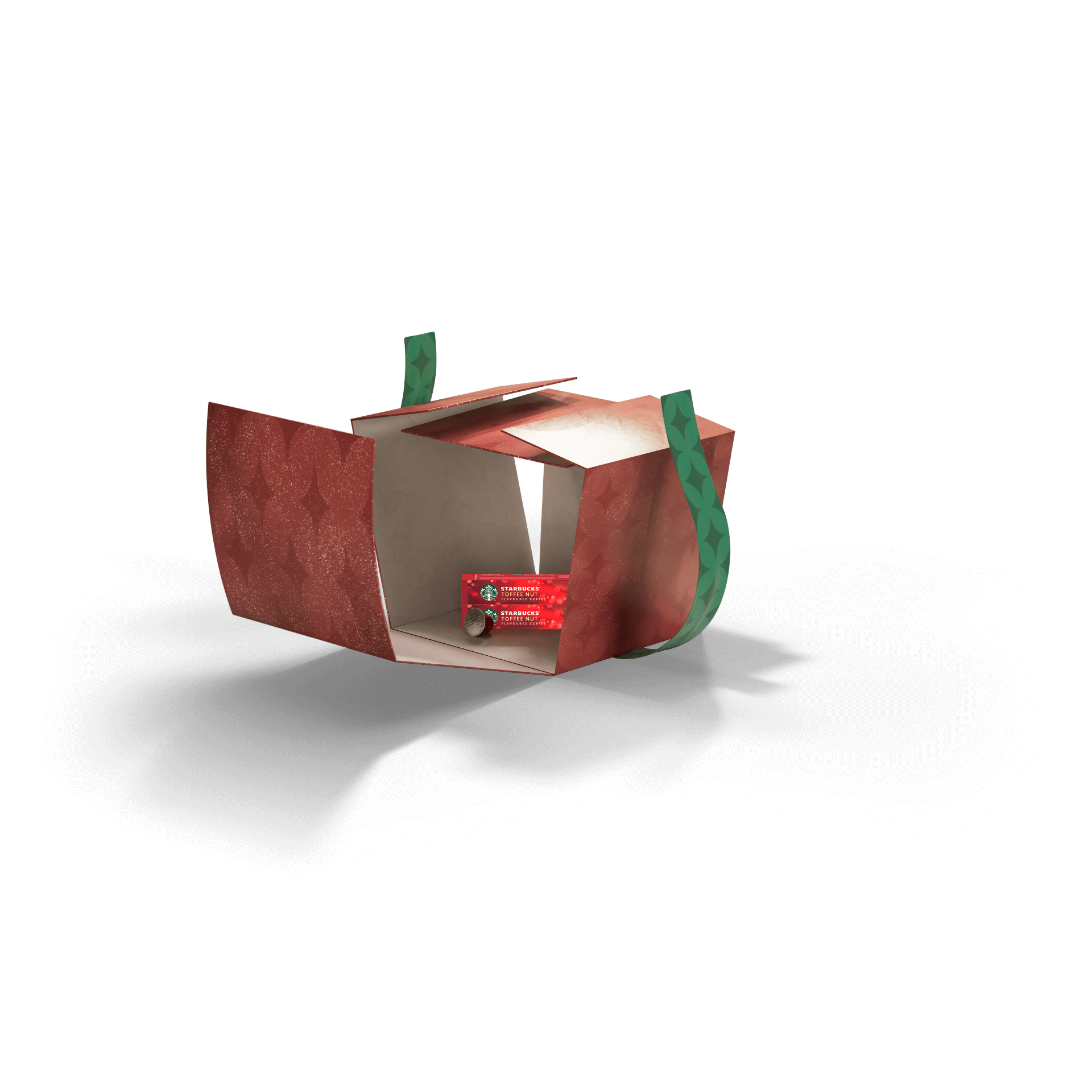 coffee gift box opening
