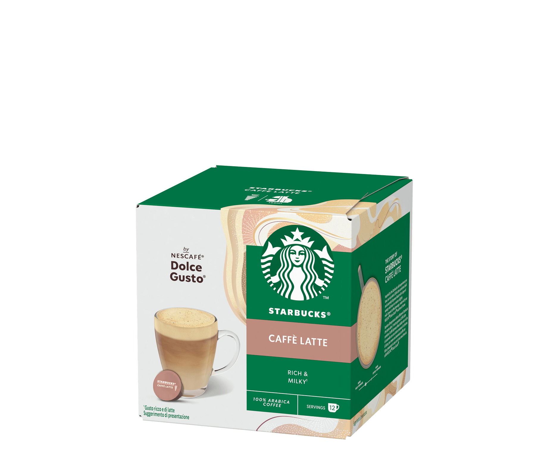 Starbucks® Caffè Latte by NESCAFÉ® Dolce Gusto®