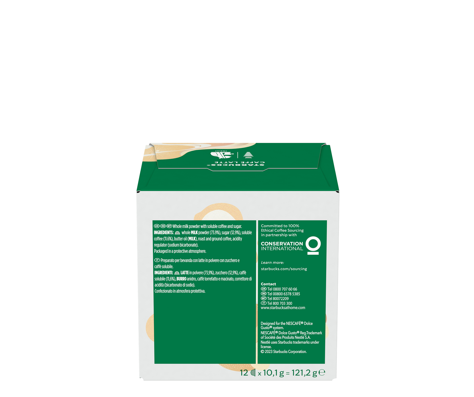 Starbucks® Caffè Latte by NESCAFÉ® Dolce Gusto®