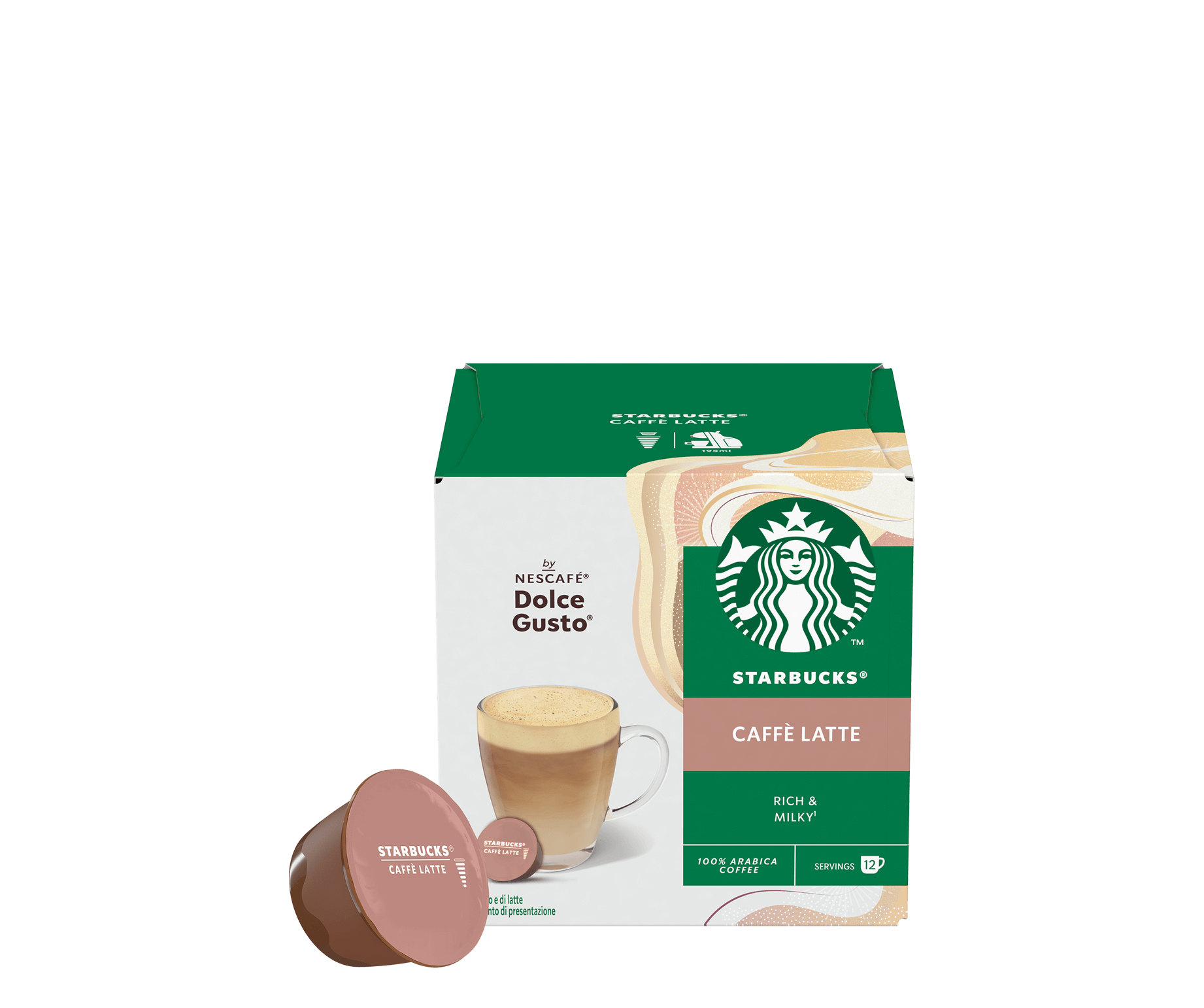 Starbucks® Caffè Latte by NESCAFÉ® Dolce Gusto®