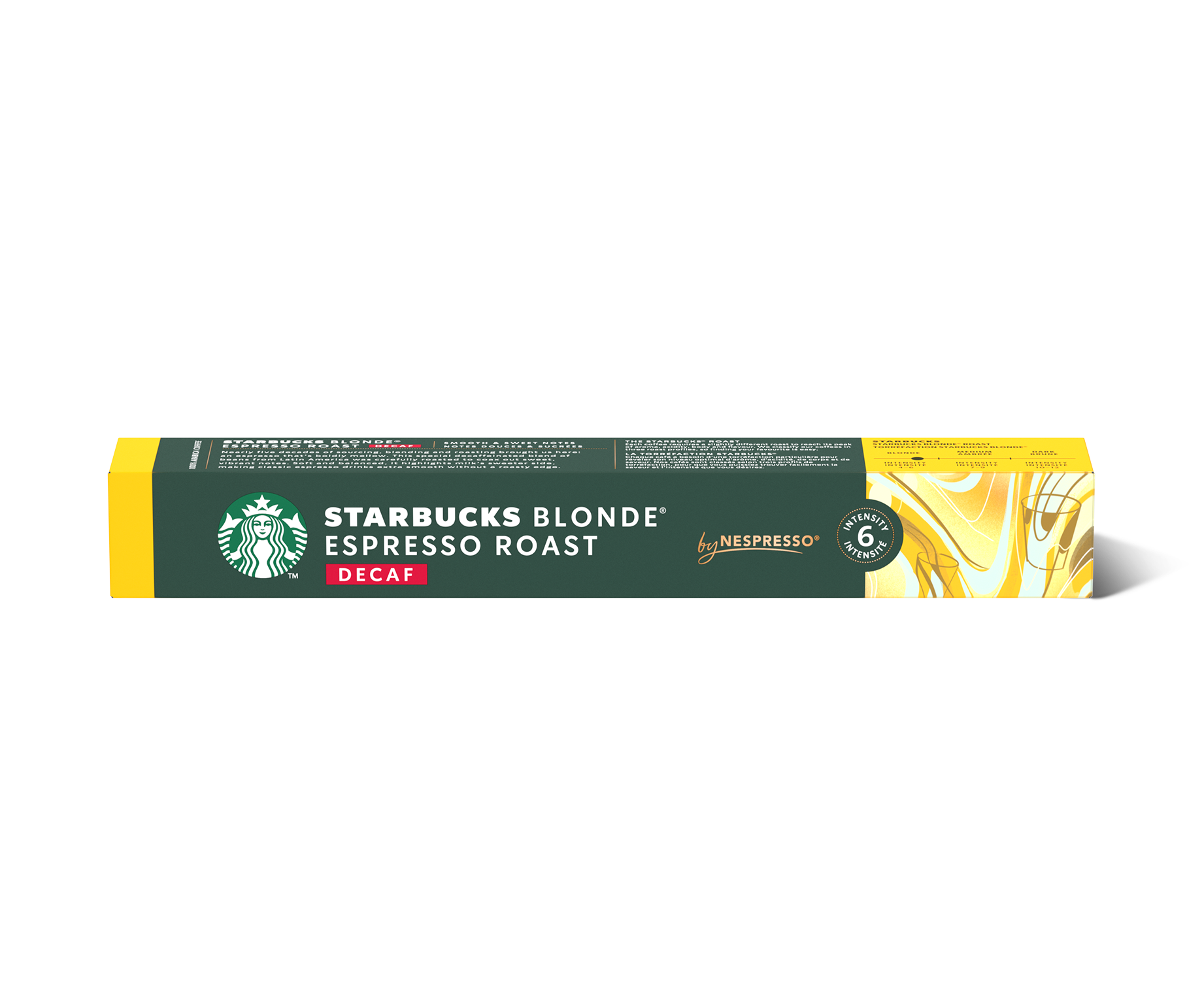 Starbucks® Blonde Espresso Roast Decaf by Nespresso®