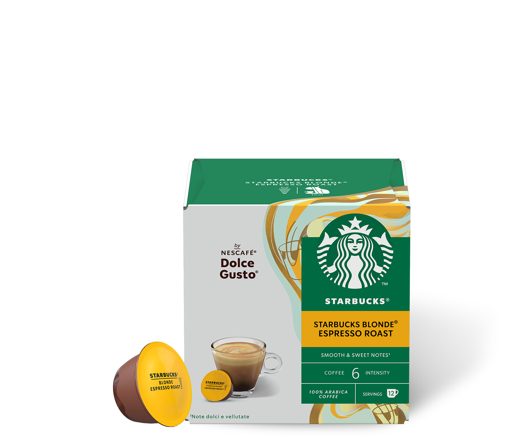 Starbucks Blonde® Espresso Roast by NESCAFÉ® Dolce Gusto®