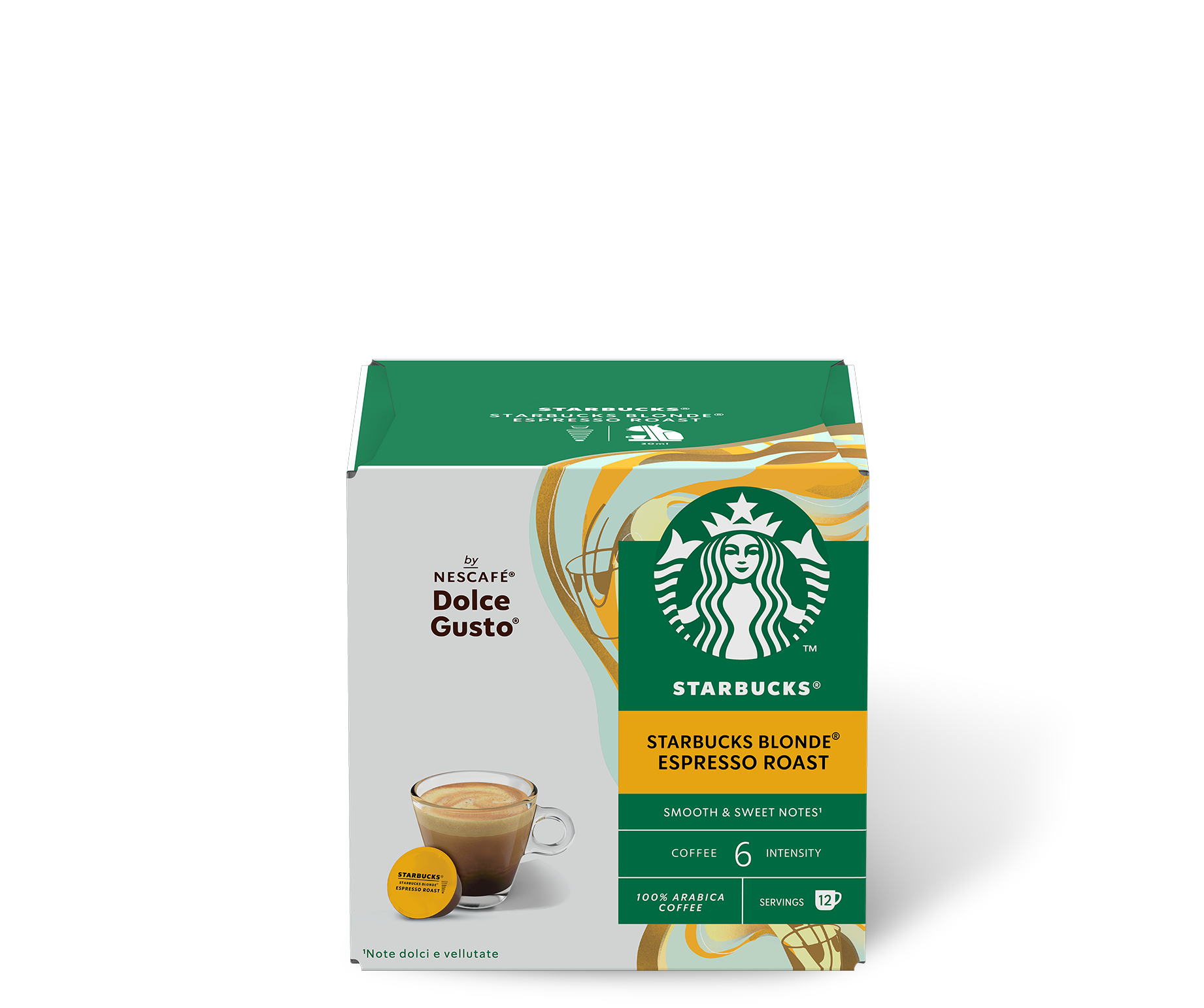 Starbucks Blonde® Espresso Roast by NESCAFÉ® Dolce Gusto®
