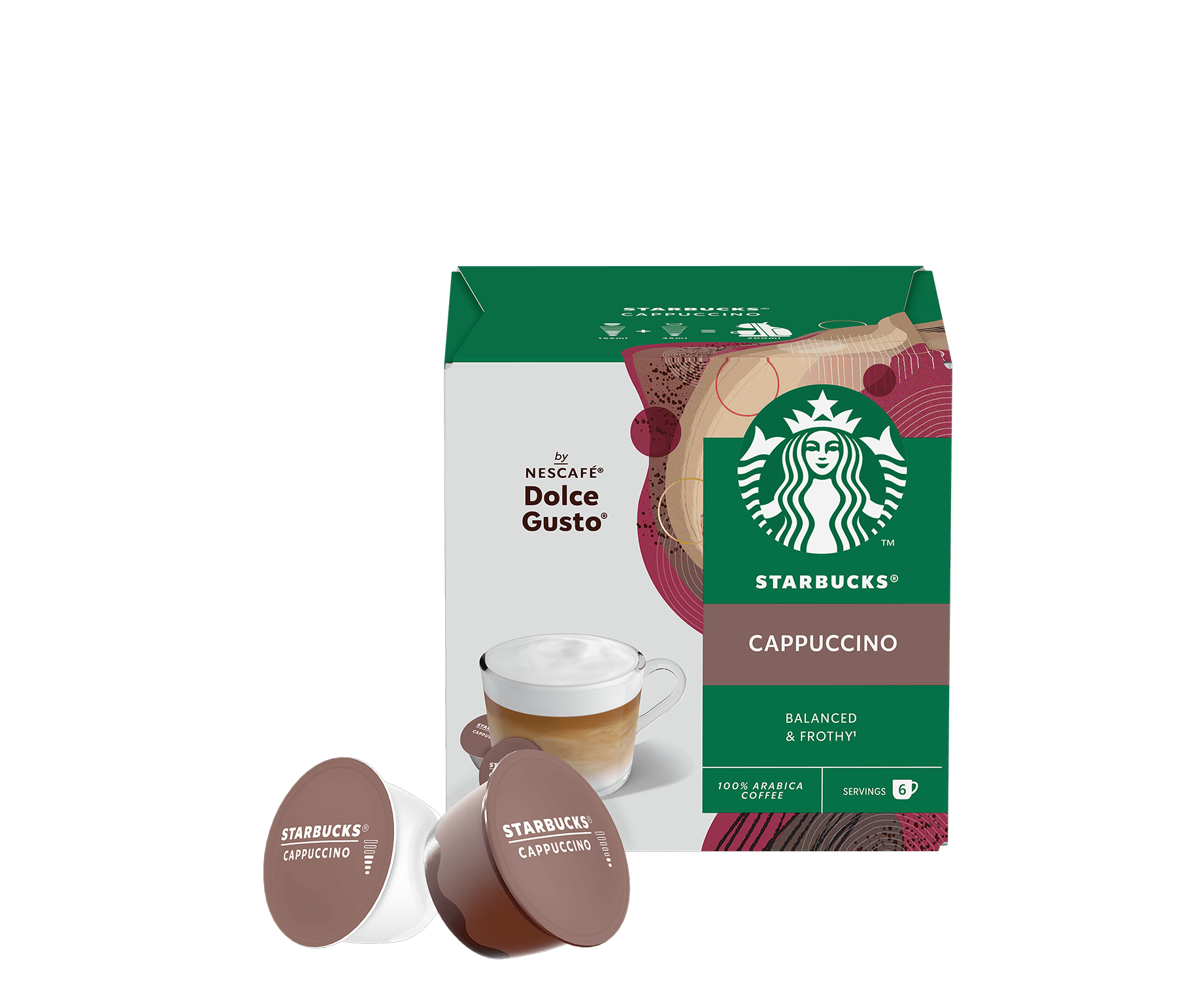 Starbucks® Cappuccino by Nescafe® Dolce Gusto®