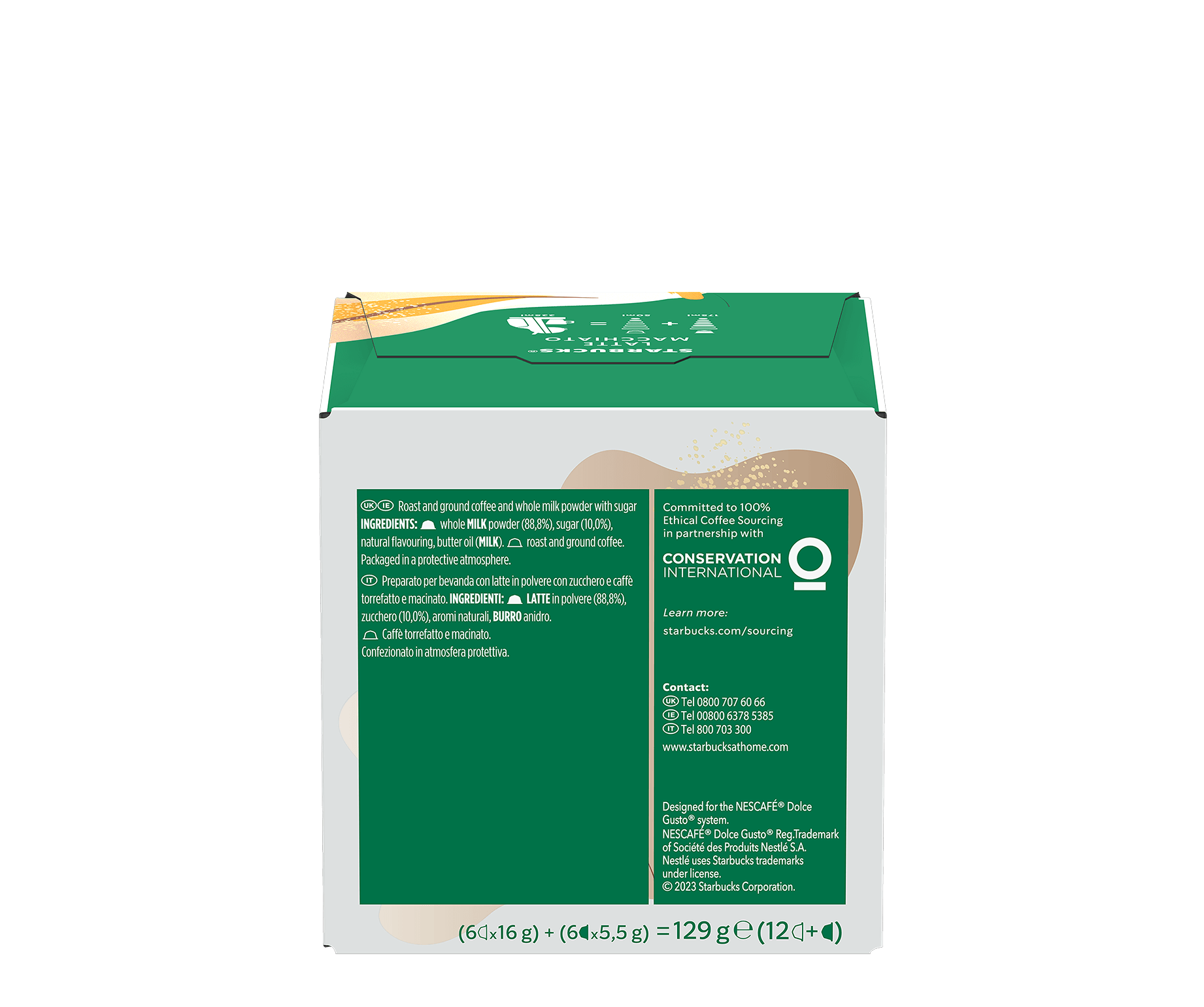 Starbucks® Latte Macchiato by NESCAFE® Dolce Gusto®