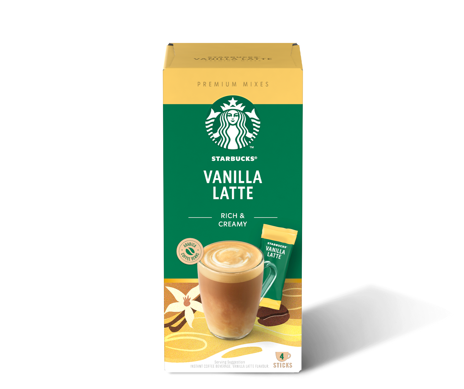Starbucks® Vanilla Latte Premium Instant Coffee Mix 