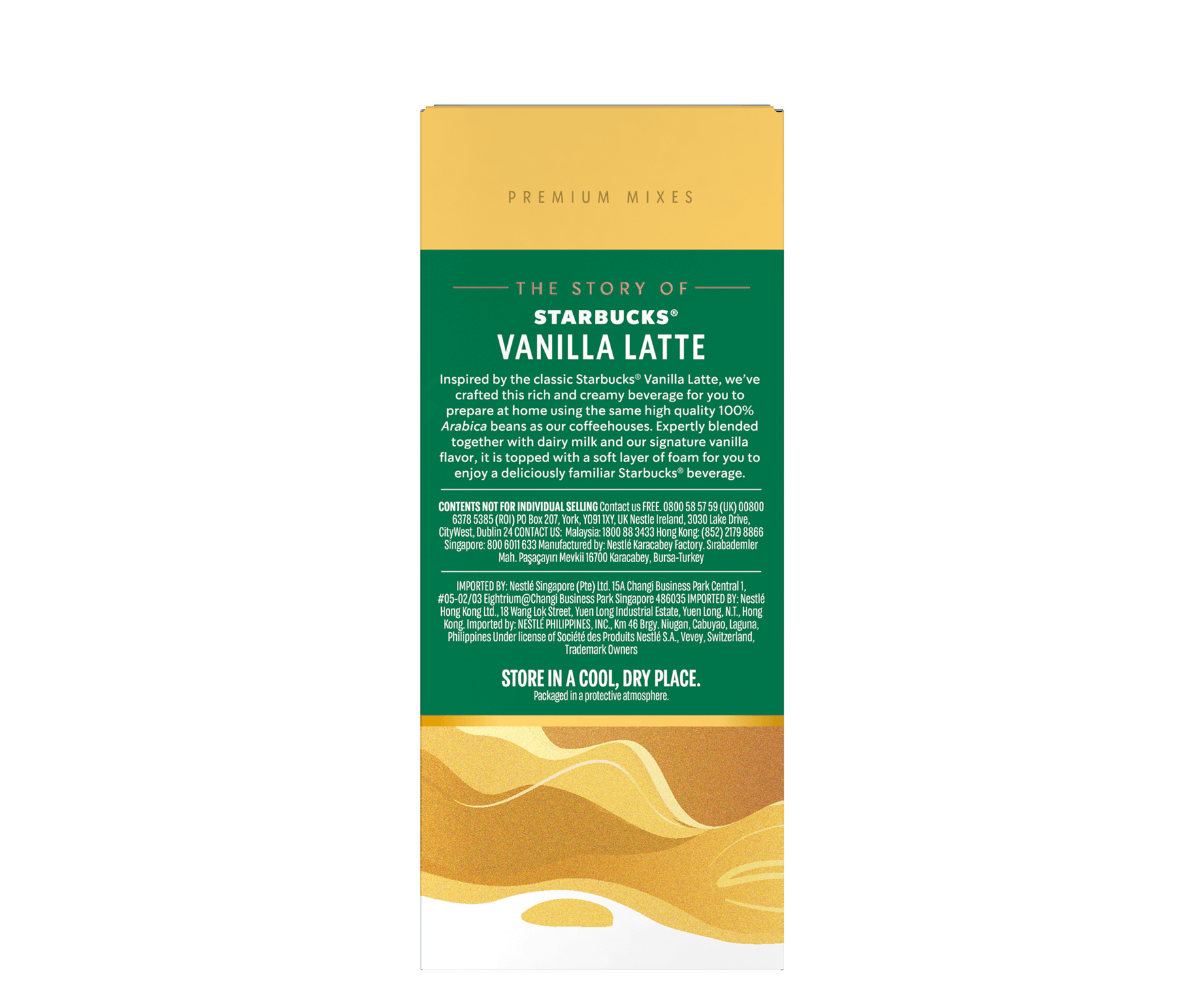 Starbucks® Vanilla Latte Premium Instant Coffee Mix 