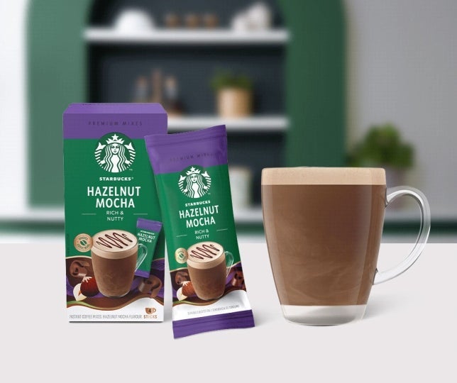 Starbucks® Hazelnut Mocha Premium Instant Coffee sachel