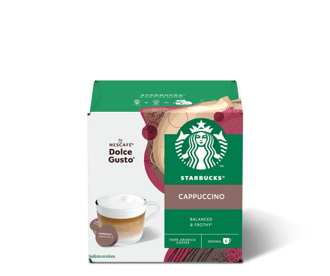 Starbucks® Cappuccino by Nescafe® Dolce Gusto®