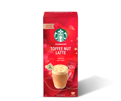  Starbucks<sup>®</sup> Toffee Nut Latte