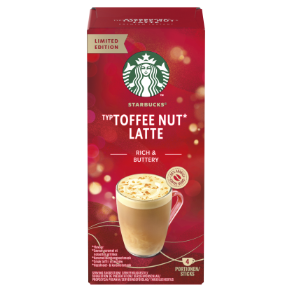  Starbucks<sup>®</sup> Toffee Nut Latte