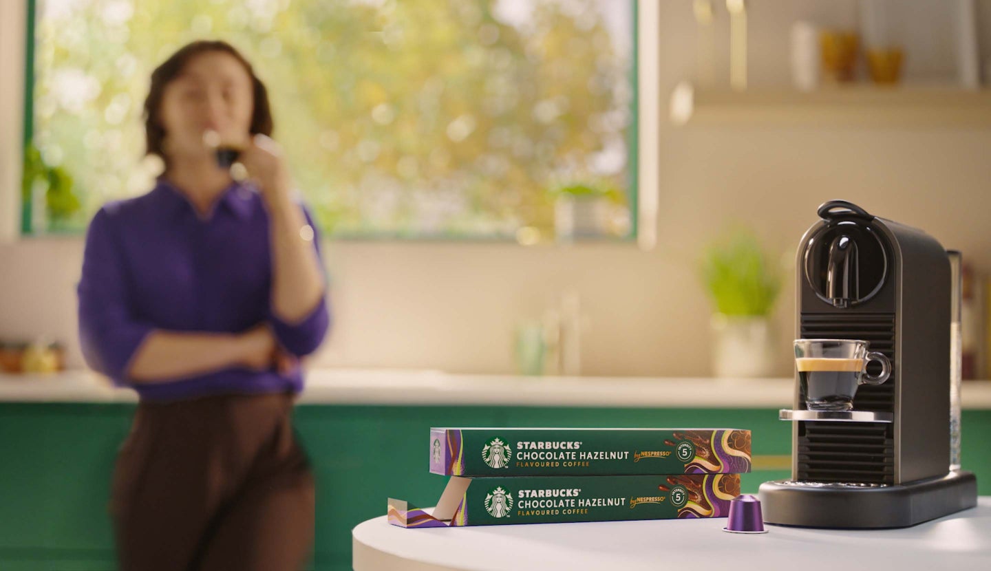 Starbucks® Chocolate Hazelnut product banner