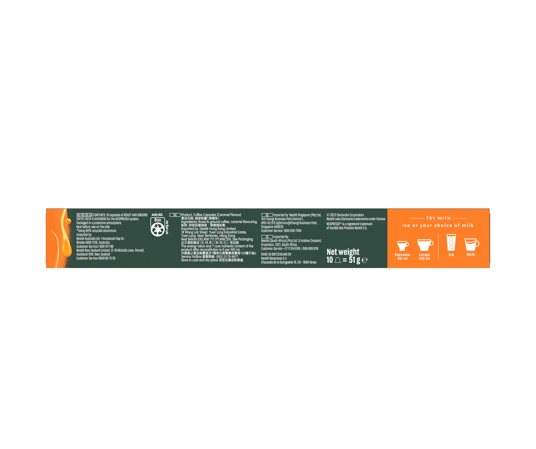 Starbucks® Smooth Caramel by Nespresso®
