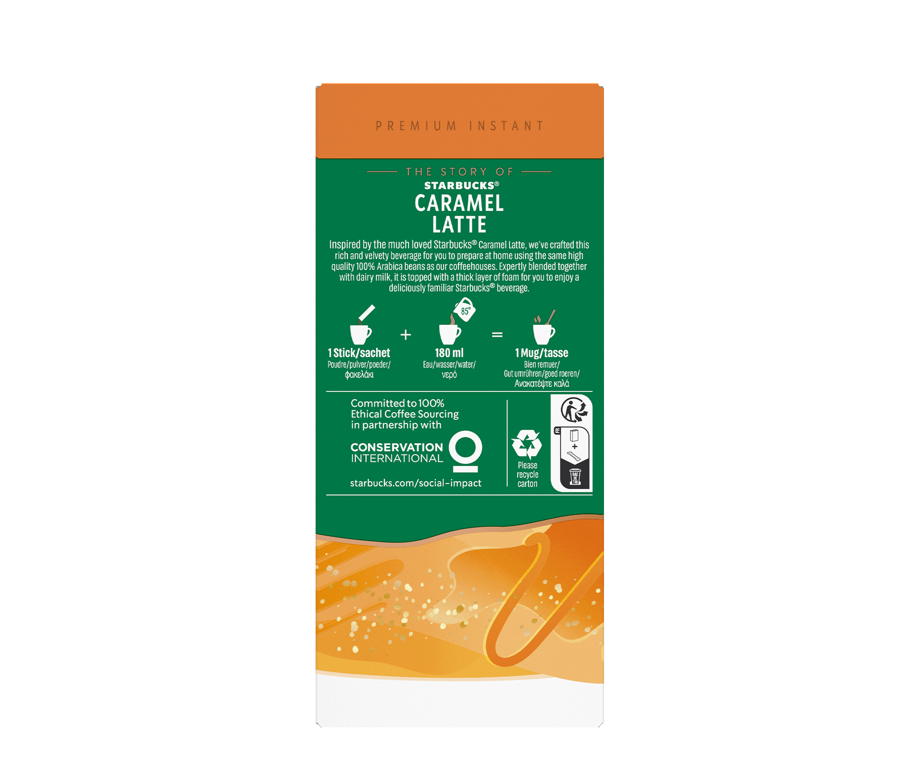 Starbucks® Caramel Latte