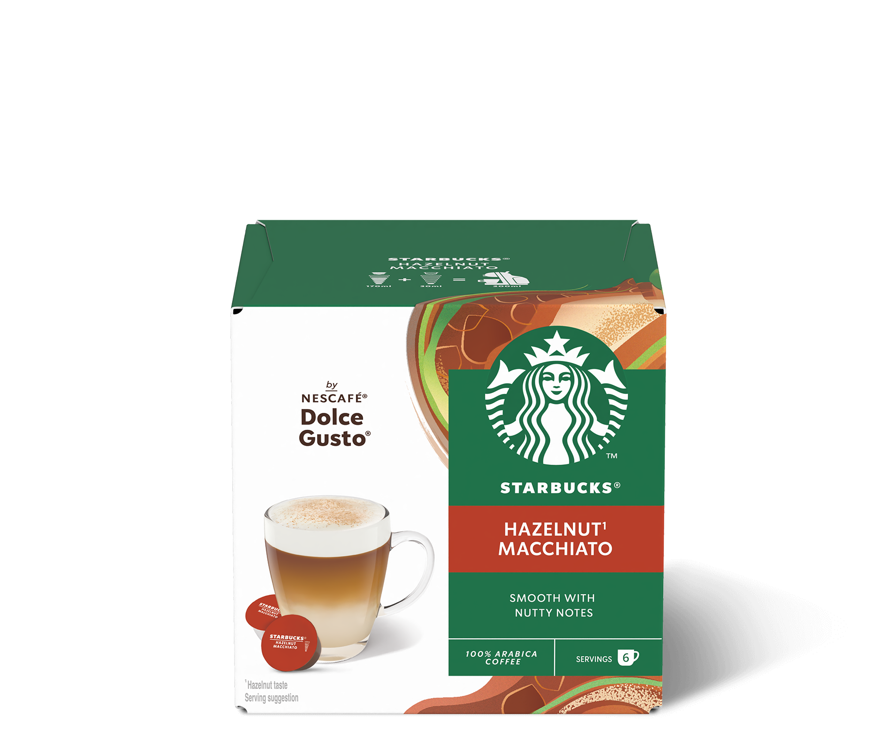 Hazelnut Macchiato by NDG συσκευασία