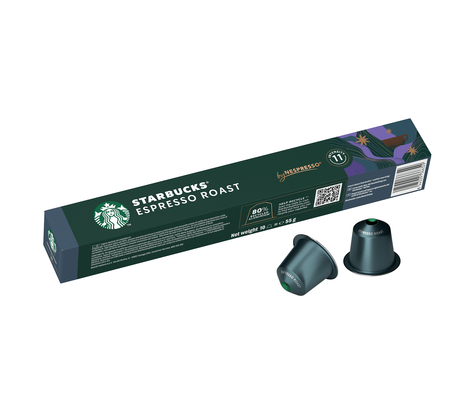 Starbucks® Espresso Roast by Nespresso®