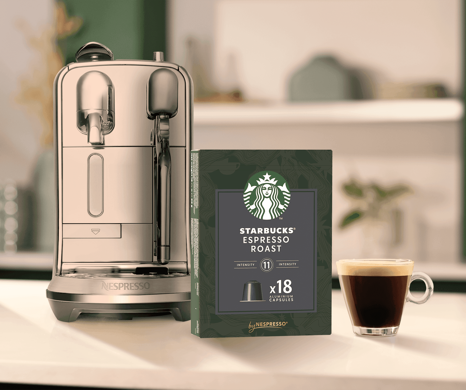Starbucks® Espresso Roast by Nespresso®