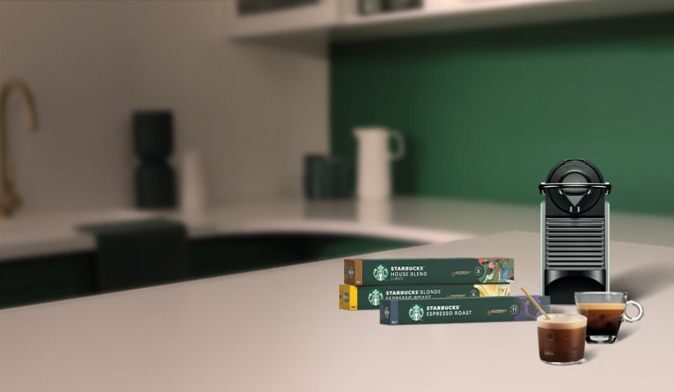 Είναι κάτι περισσότερο από ένας καφές, είναι Starbucks<sup>®</sup> by Nespresso<sup>®</sup> 