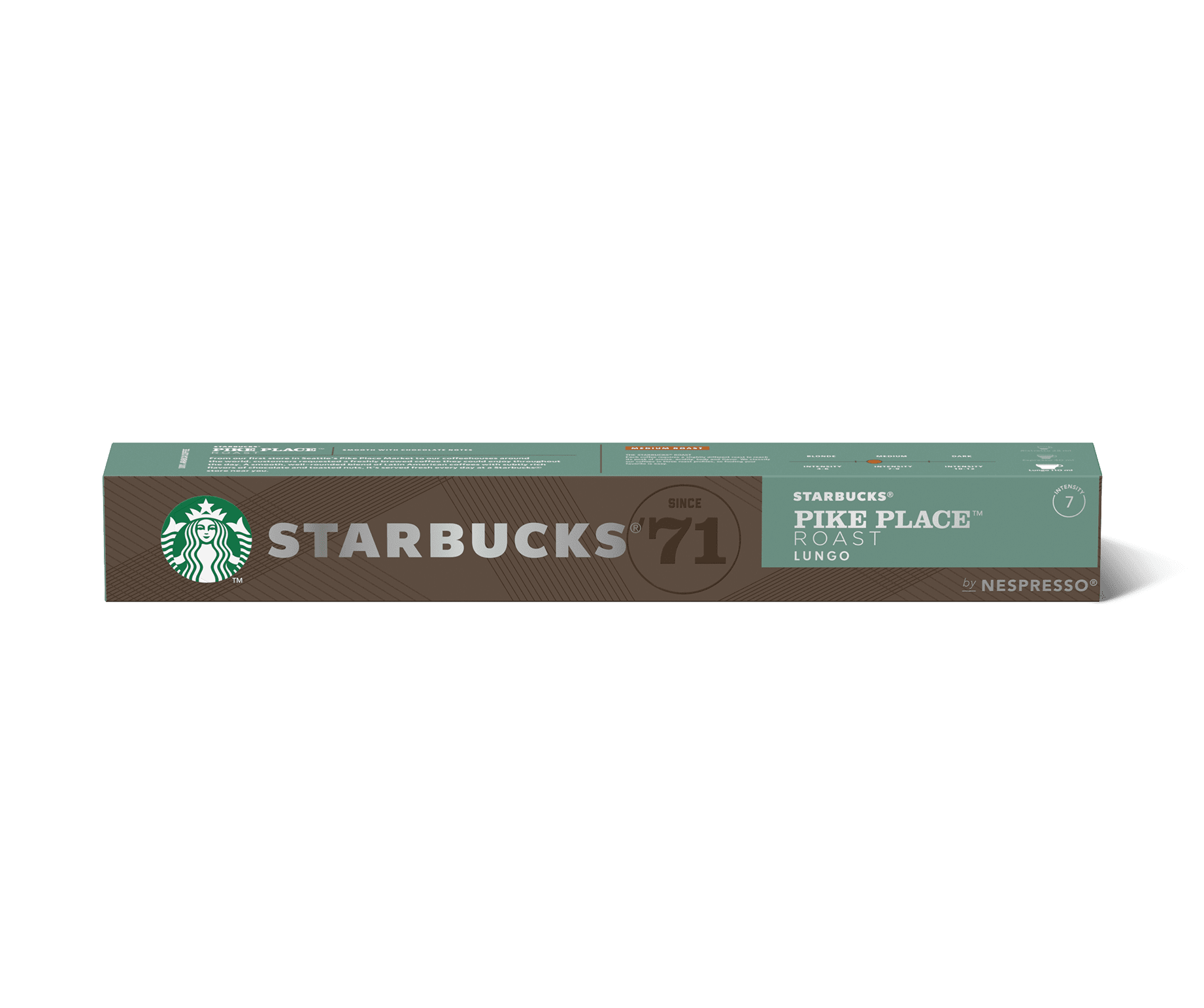 STARBUCKS® PIKE PLACE by NESPRESSO® Medium Roast Coffee