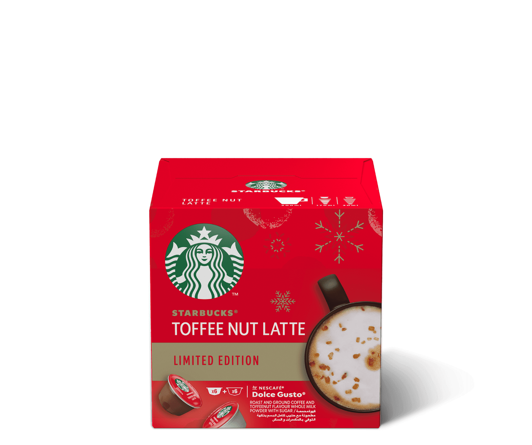 STARBUCKS® TOFFEE NUT LATTE BY NESCAFÉ® DOLCE GUSTO®