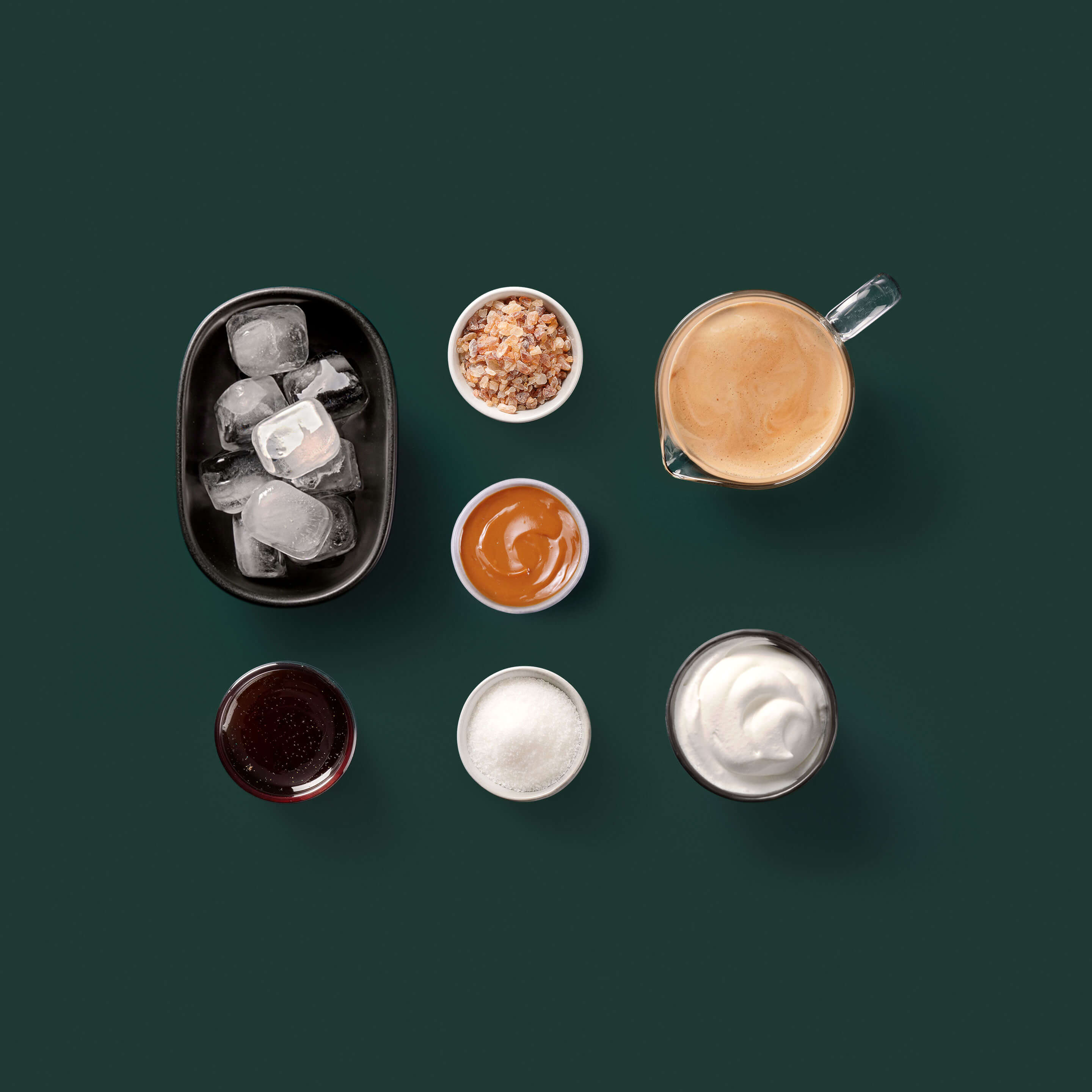 Starbucks kava recept s Dolce Gusto kapsulama Iced Caramel Latte with Vanilla Cream