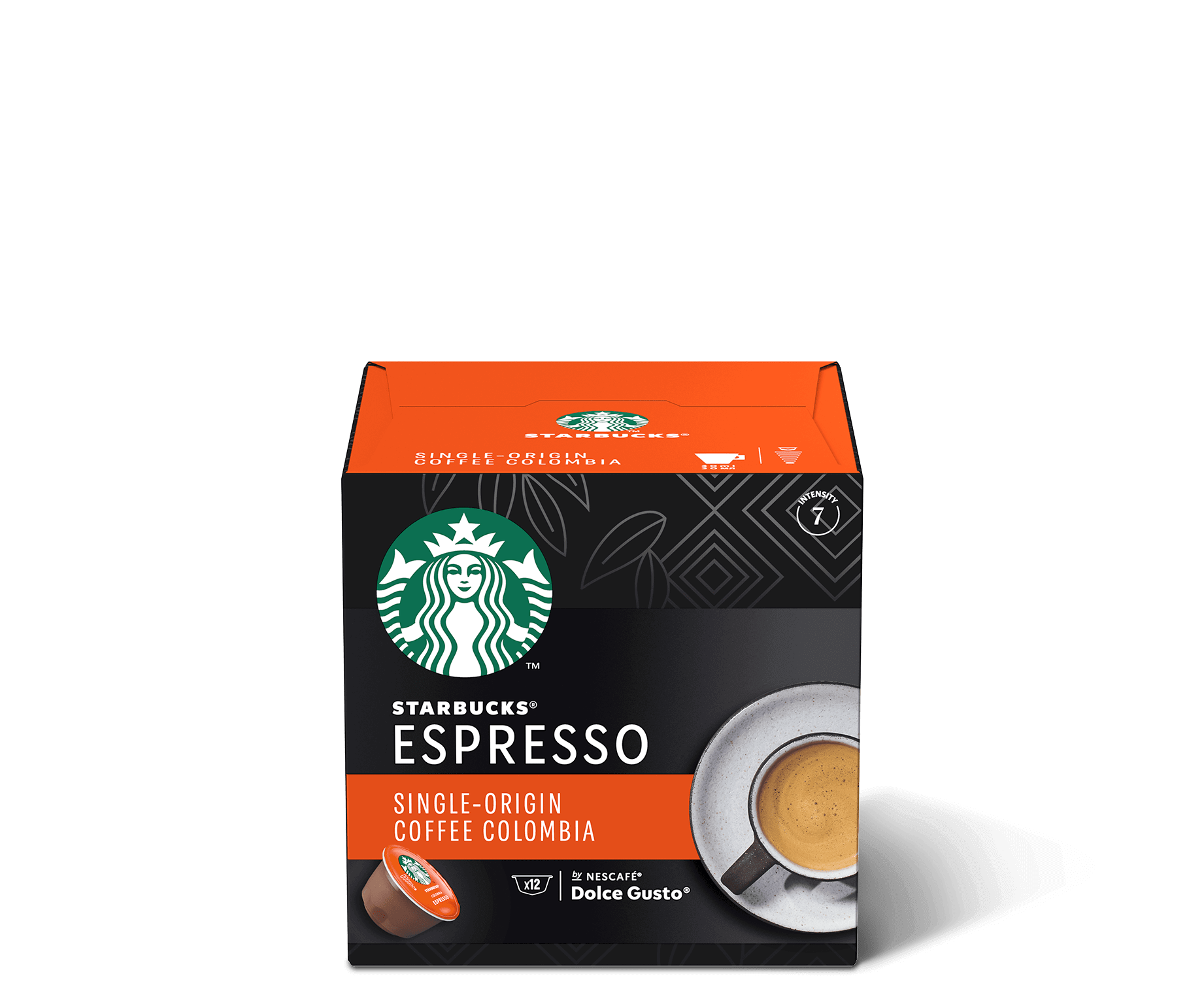 Starbucks® kava Dolce Gusto kapsule Single-Origin coffee Colombia