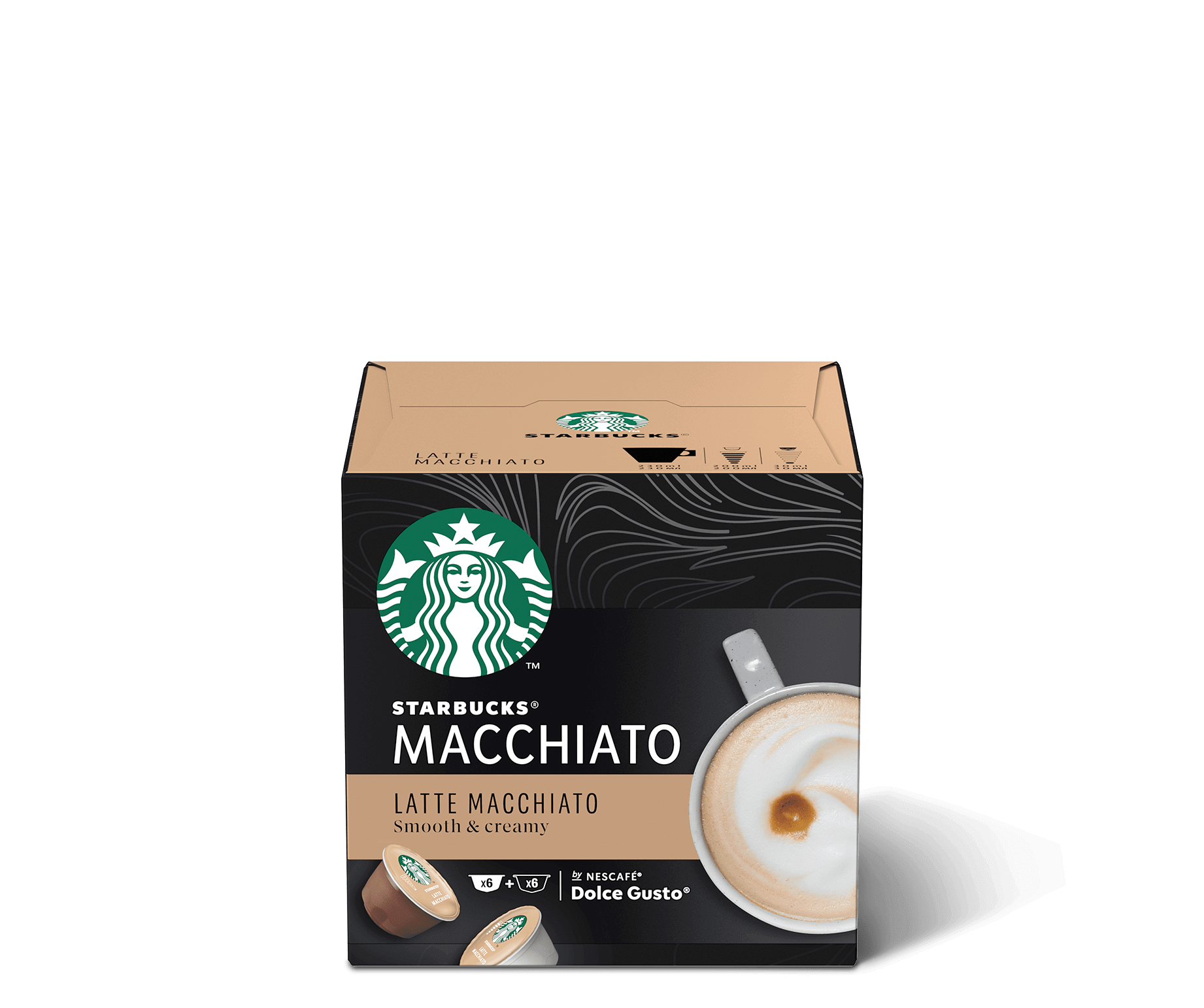 Starbucks® kava Dolce Gusto kapsule Latte Macchiato LS