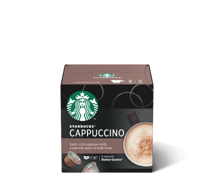 Starbucks kava dolce gusto kapsule cappuccino longshadow vanilla