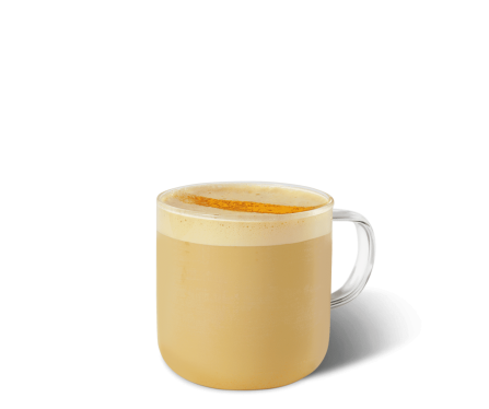 Starbucks kava recept s Dolce Gusto kapsulama Golden Turmeric Latte longshadow mini