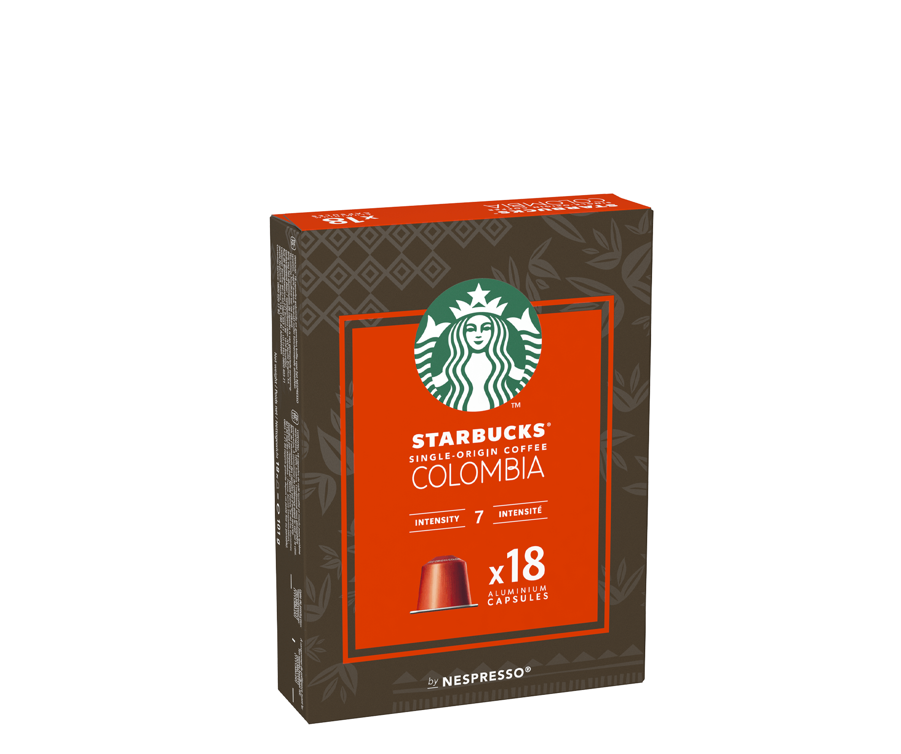 Starbucks® Single-Origin Colombia by Nespresso® - 36 Kapszula - oldalsó nézet