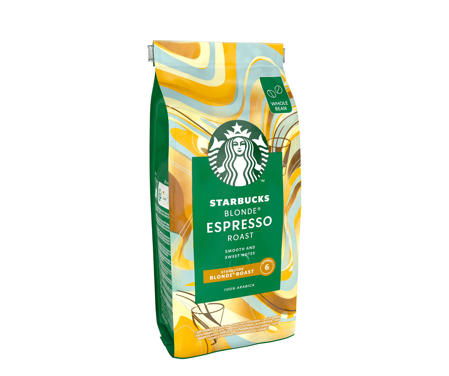 Starbucks Blonde® szemes kávé - oldalsó nézet