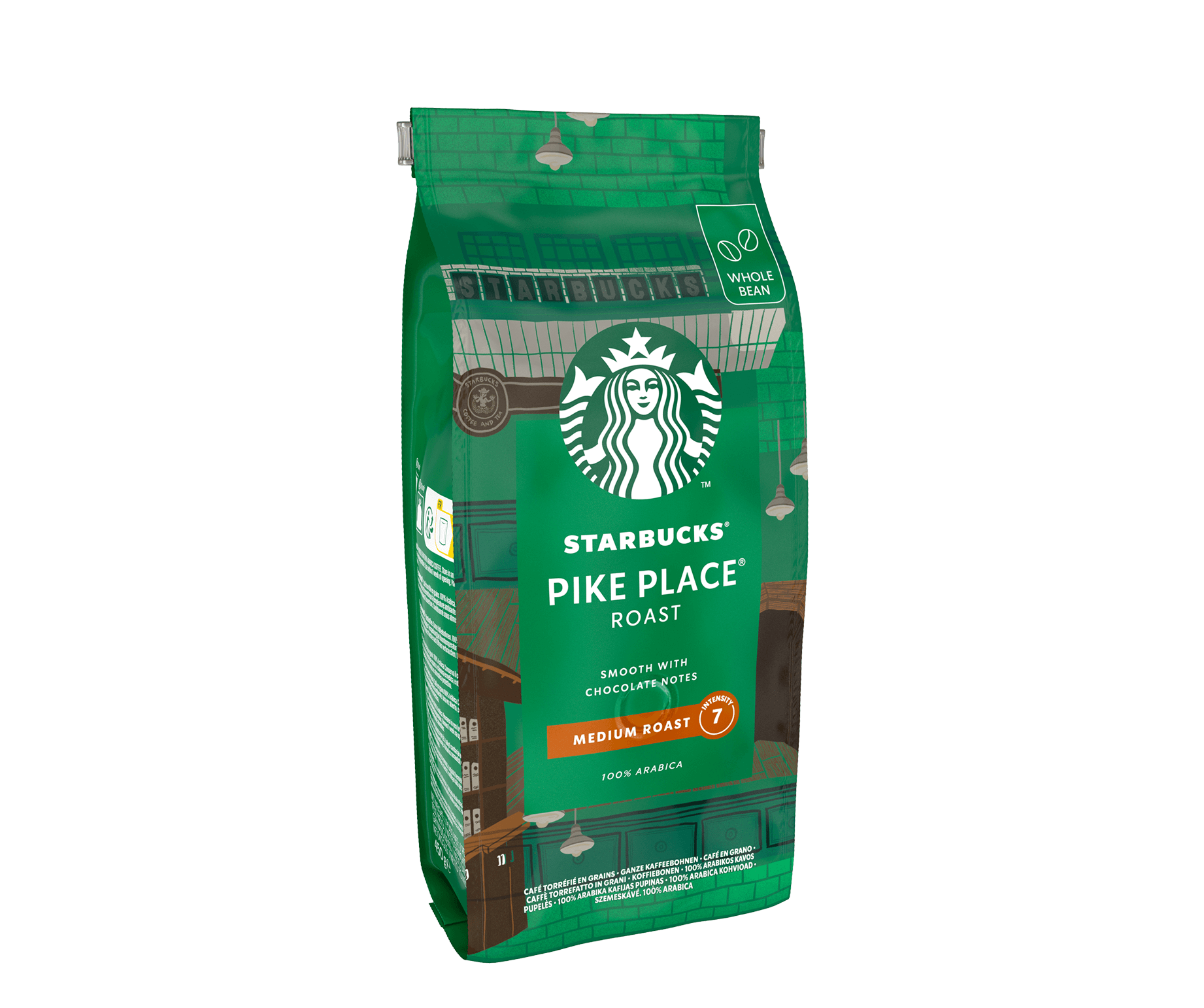 Starbucks Pike Place® szemes kávé - oldalsó nézet