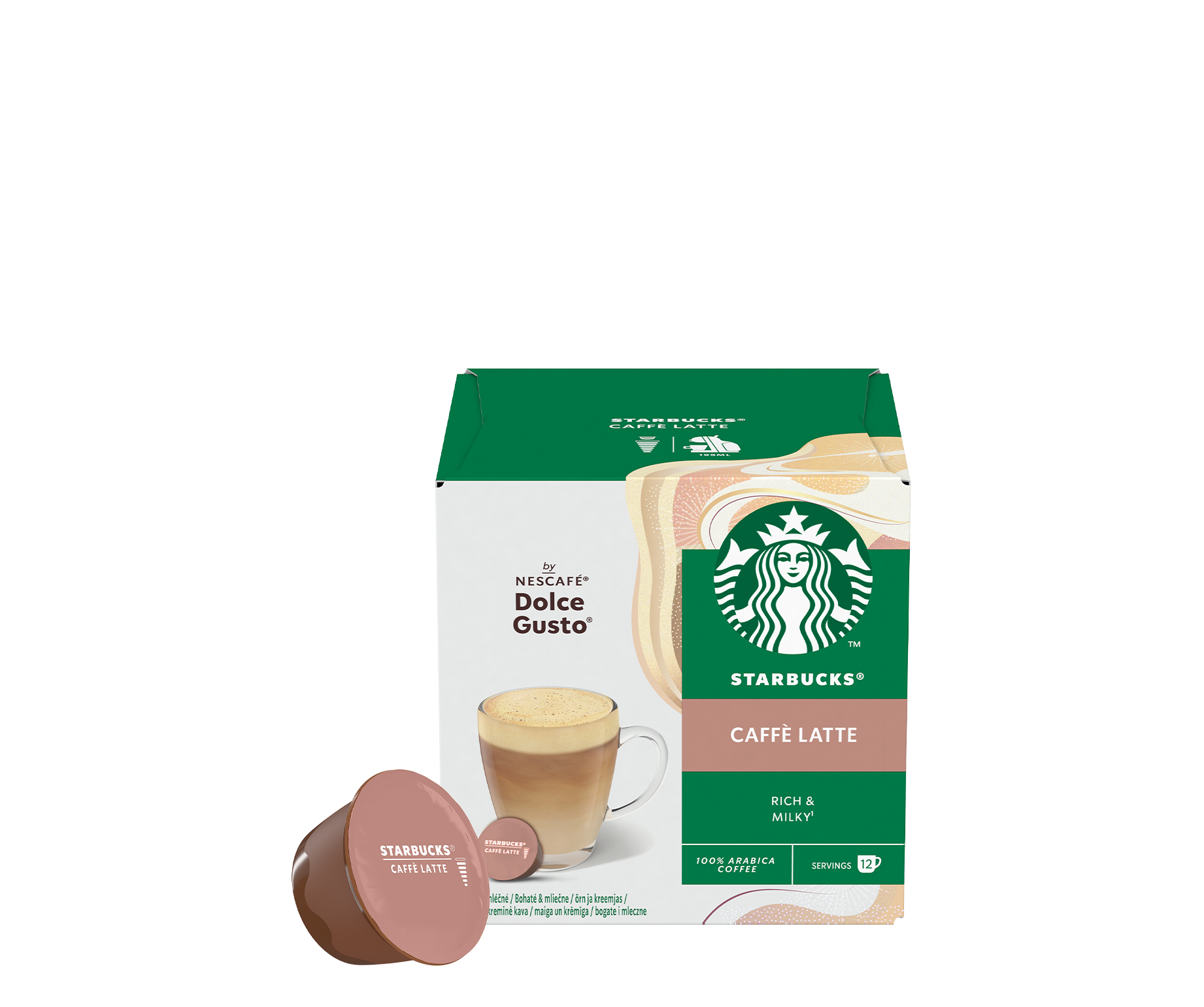 Starbucks® Caffè Latte by NESCAFÉ® Dolce Gusto®