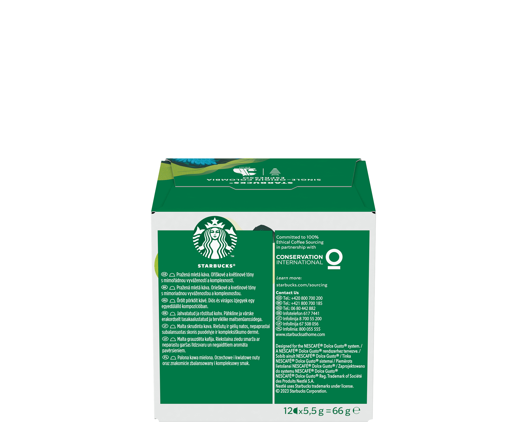 Starbucks® Single-Origin Colombia by NESCAFÉ® Dolce Gusto®