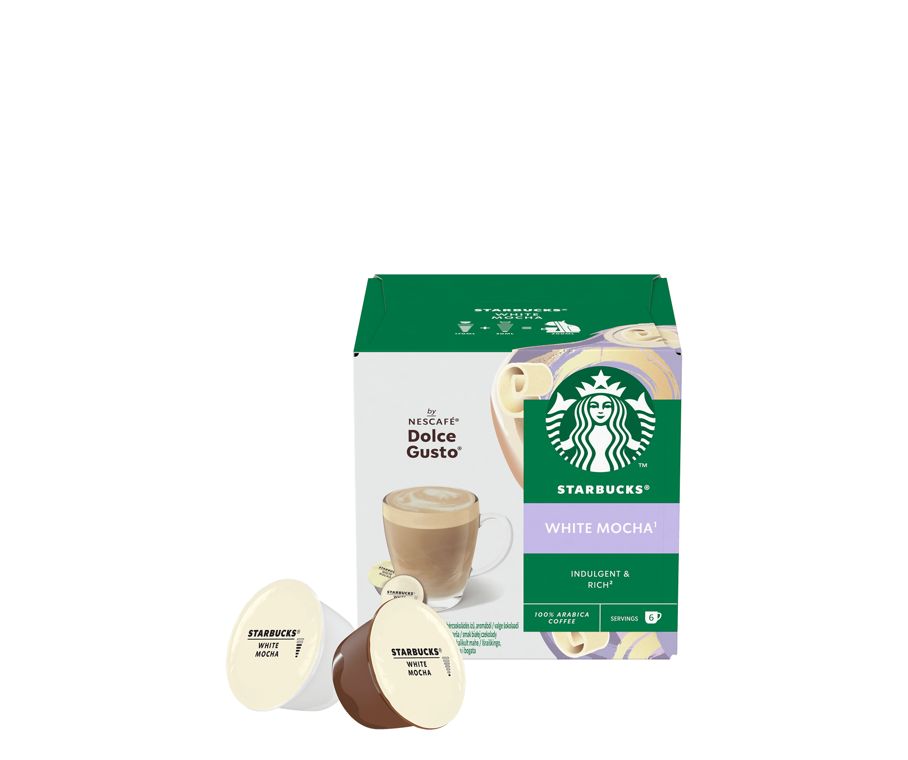 Starbucks® White Mocha by NESCAFÉ® Dolce Gusto®