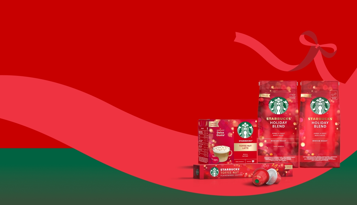 Starbucks® Ünnepi kedvencek kampány banner