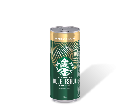 Bawa momen Starbucks® denganmu.   Espresso kaya rasa dipadukan dengan lembutnya susu, untuk dinginnya Starbucks Doubleshot™️ 