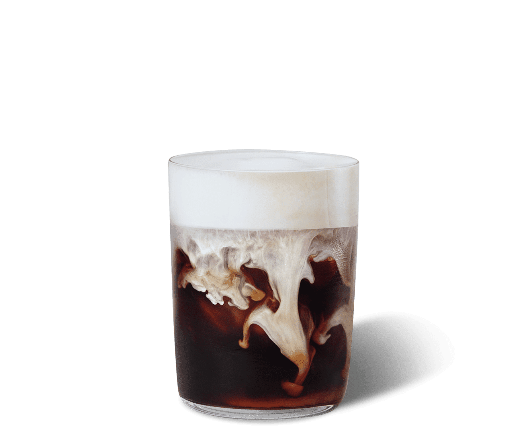 Tazza di Iced Caramel Latte & Vanilla Cream Starbucks