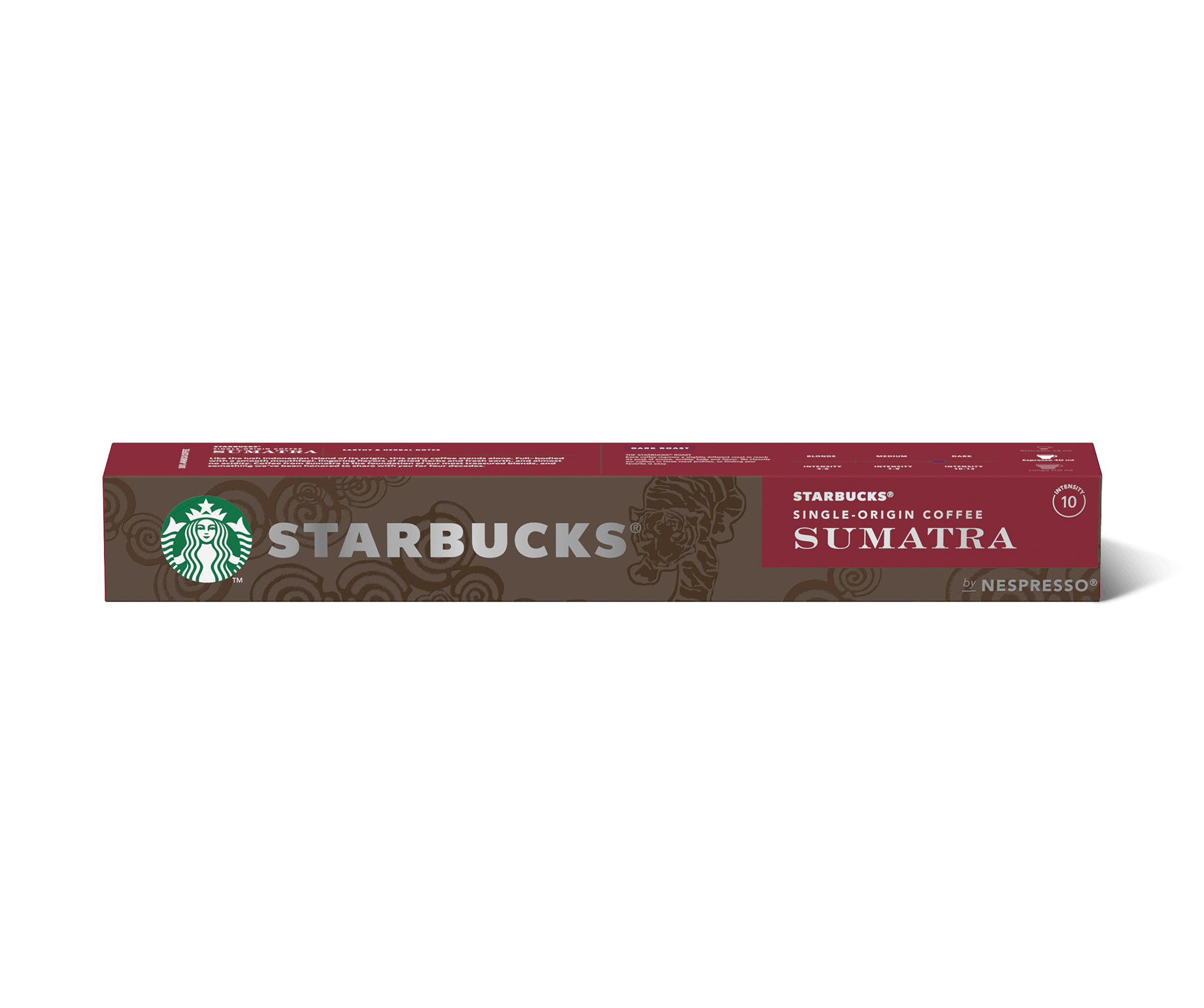 Confezione 10 Capsule Starbucks Single Origin Sumatra by Nespresso