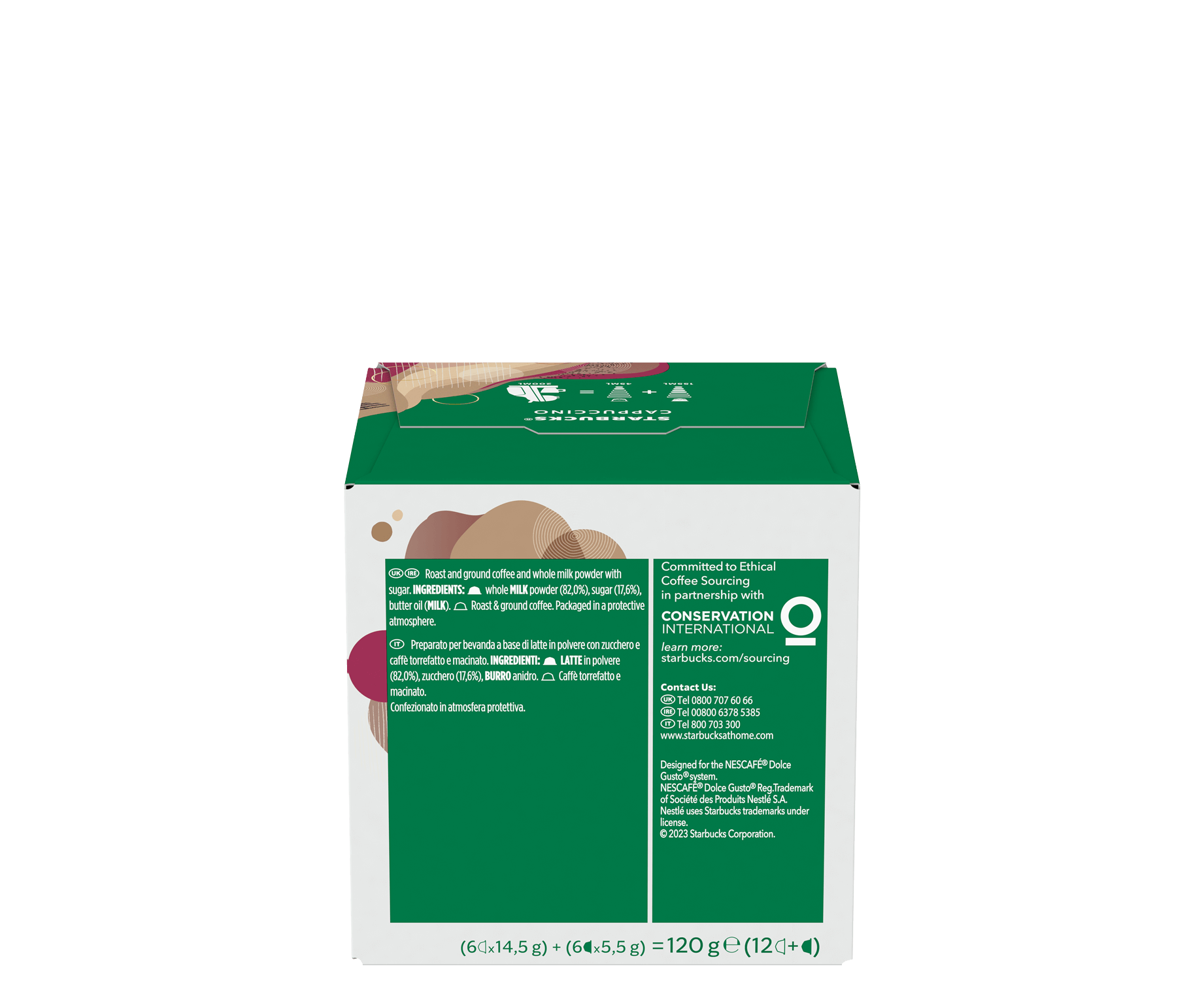 Starbucks® Cappuccino by NESCAFÉ® Dolce Gusto®