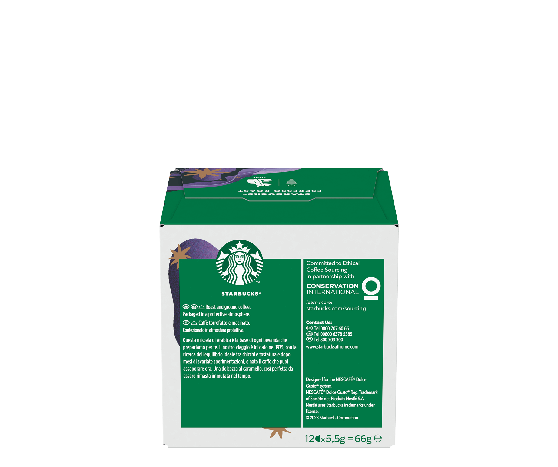 Starbucks® Espresso Roast By Nescafé® Dolce Gusto® (x12