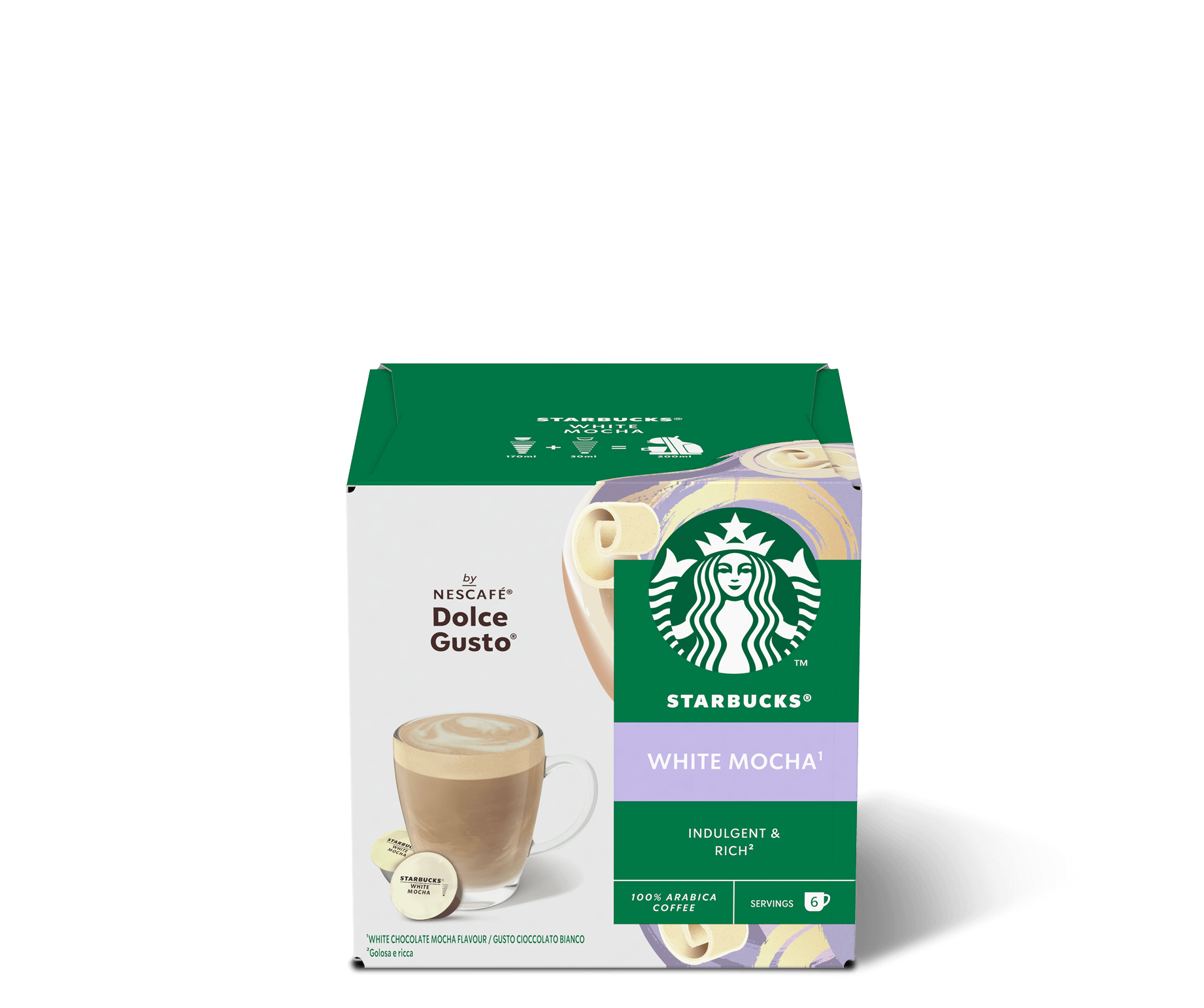 Starbucks® White Mocha by NESCAFÉ® Dolce Gusto®
