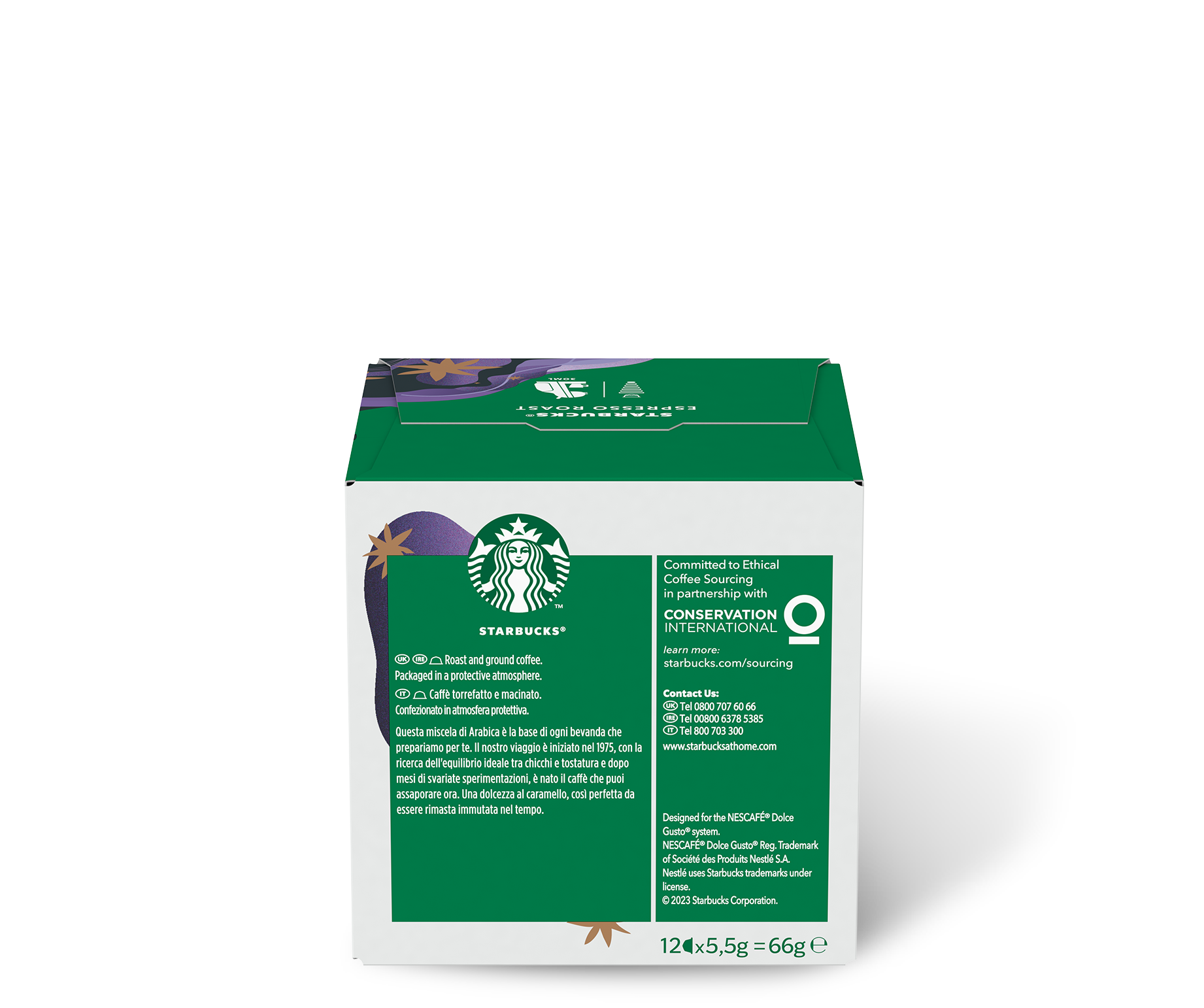 Starbucks® Espresso Roast by NESCAFÉ®  Dolce Gusto®