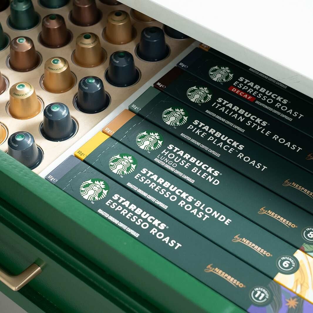 different Nespresso capsules