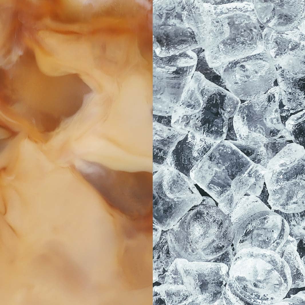 coffee smoke and ice