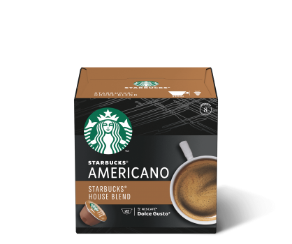 Confezione Capsule Starbucks House Blend Americano by Nescafé DolceGusto