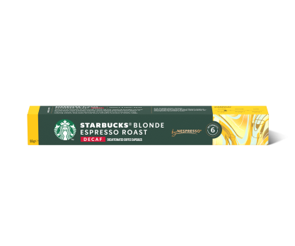 Starbucks<sup>®</sup> Blonde Espresso Roast Decaf